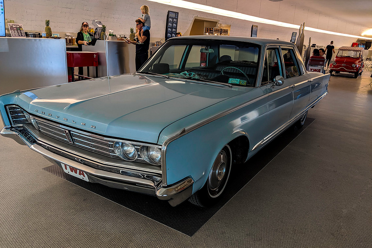 Classic Chrysler in Food Court