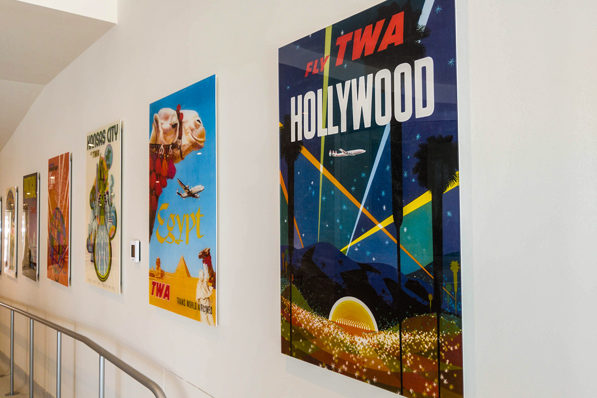 Vintage TWA posters
